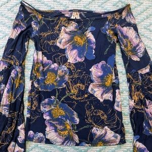 Free People Bell Sleeve Top (M)